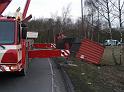 LKW verliert Container Koeln Niehler Ei P112